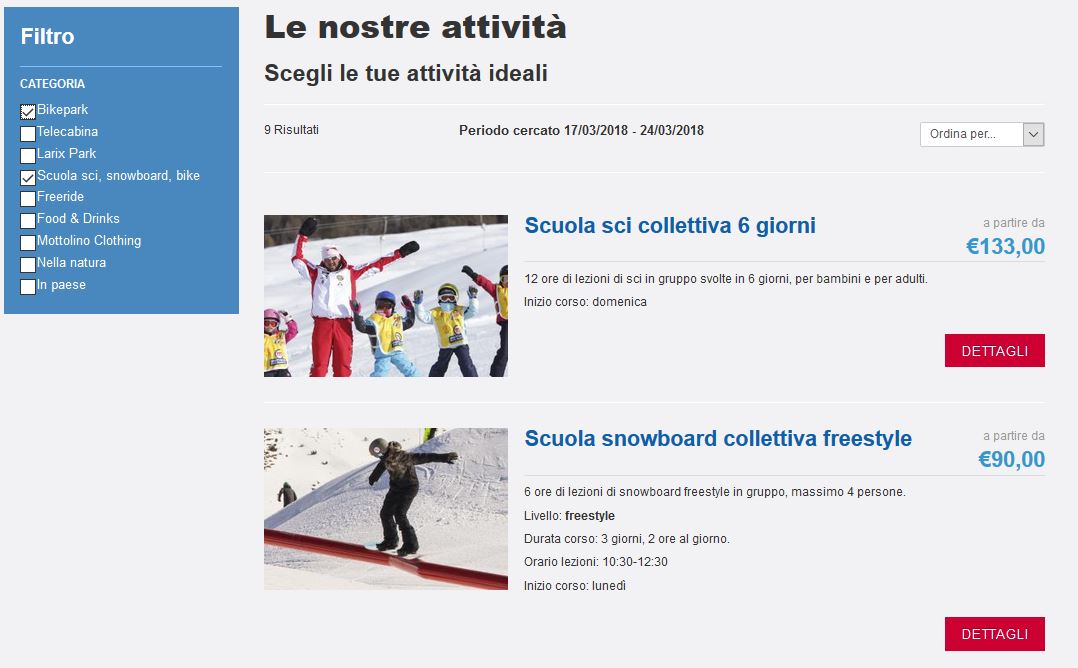 Vendi servizi e prodotti turistici